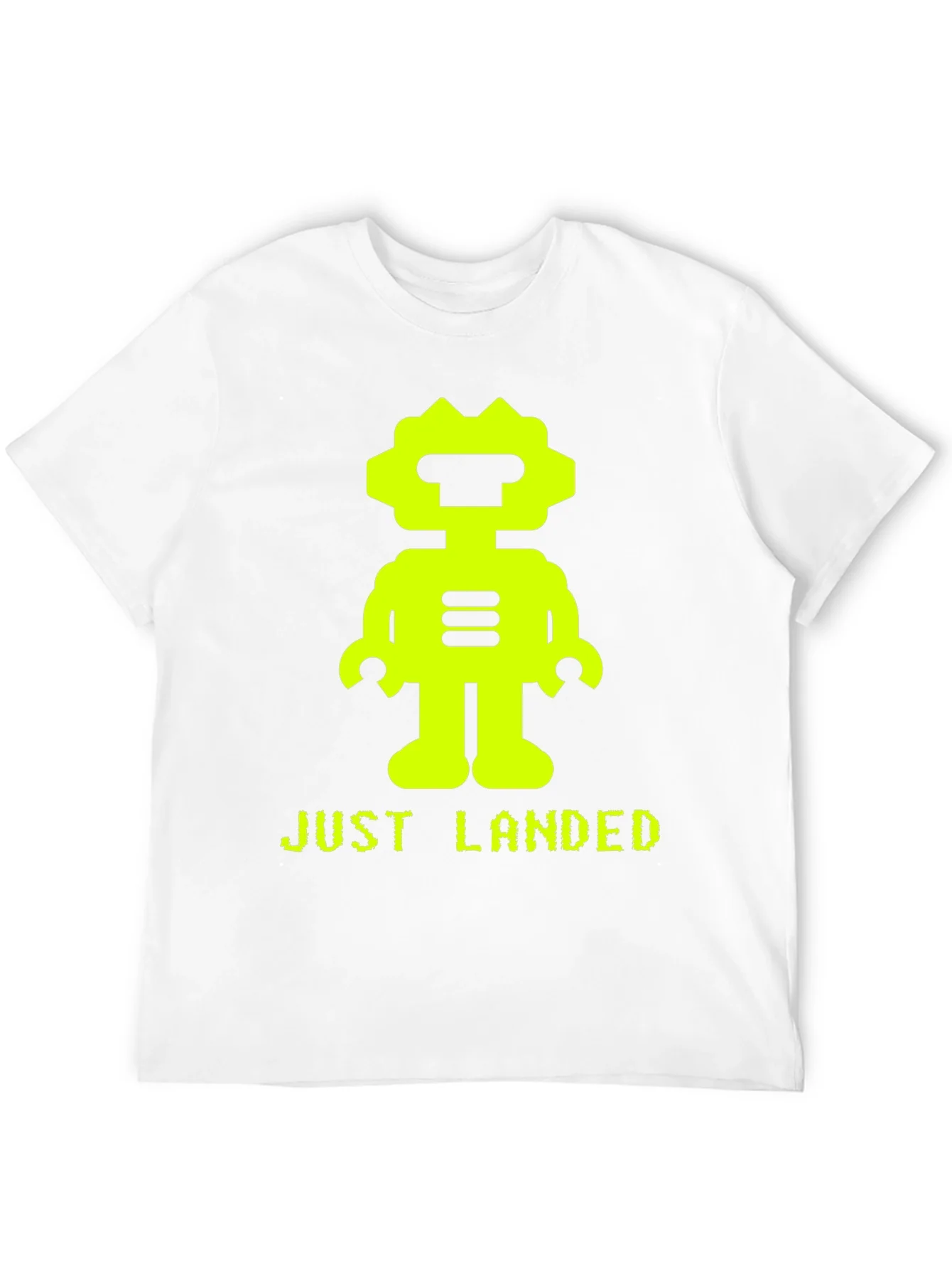 Just Landed Robot Graphic Tee