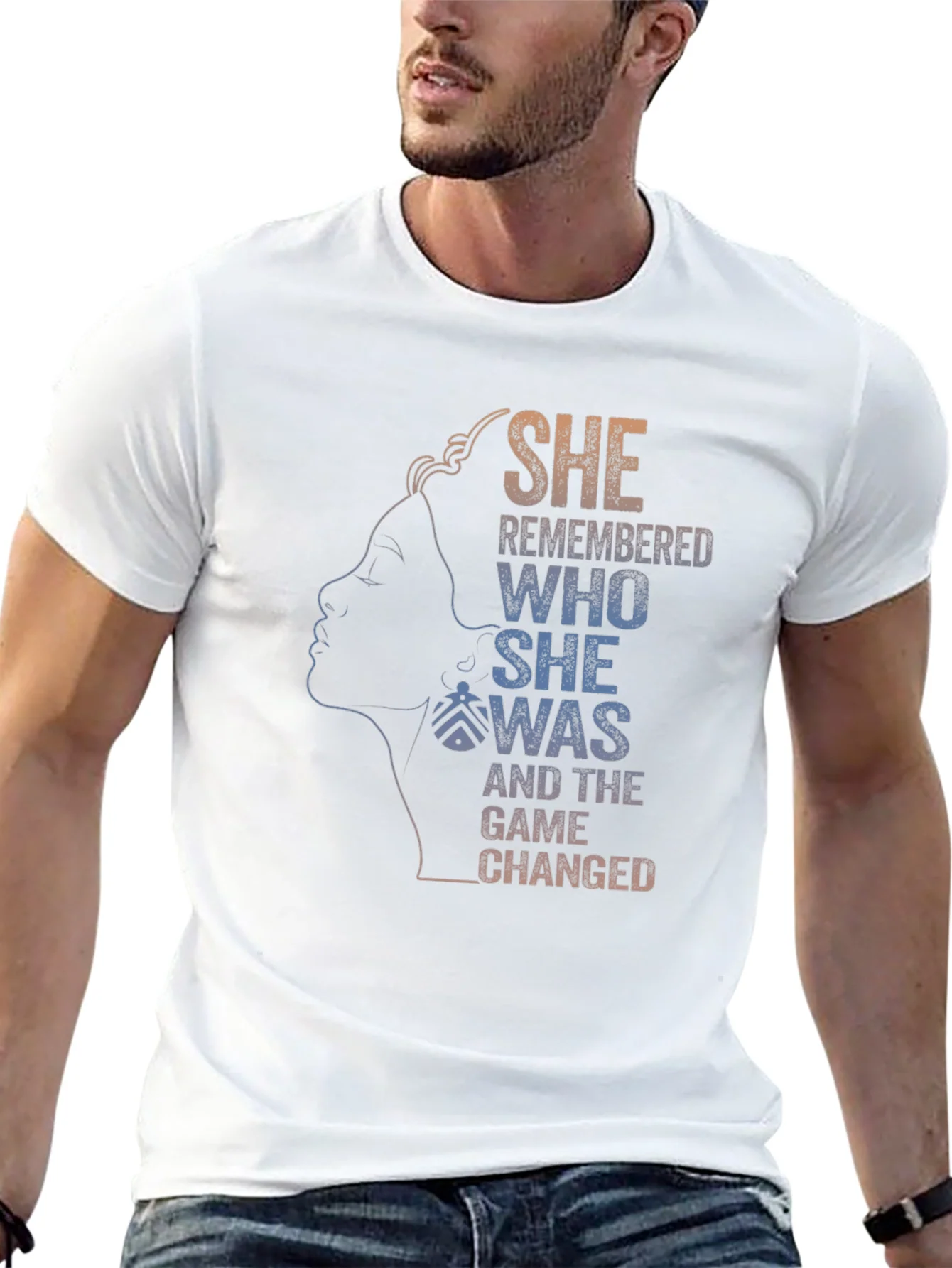 She Remembered Who She Was T-Shirt