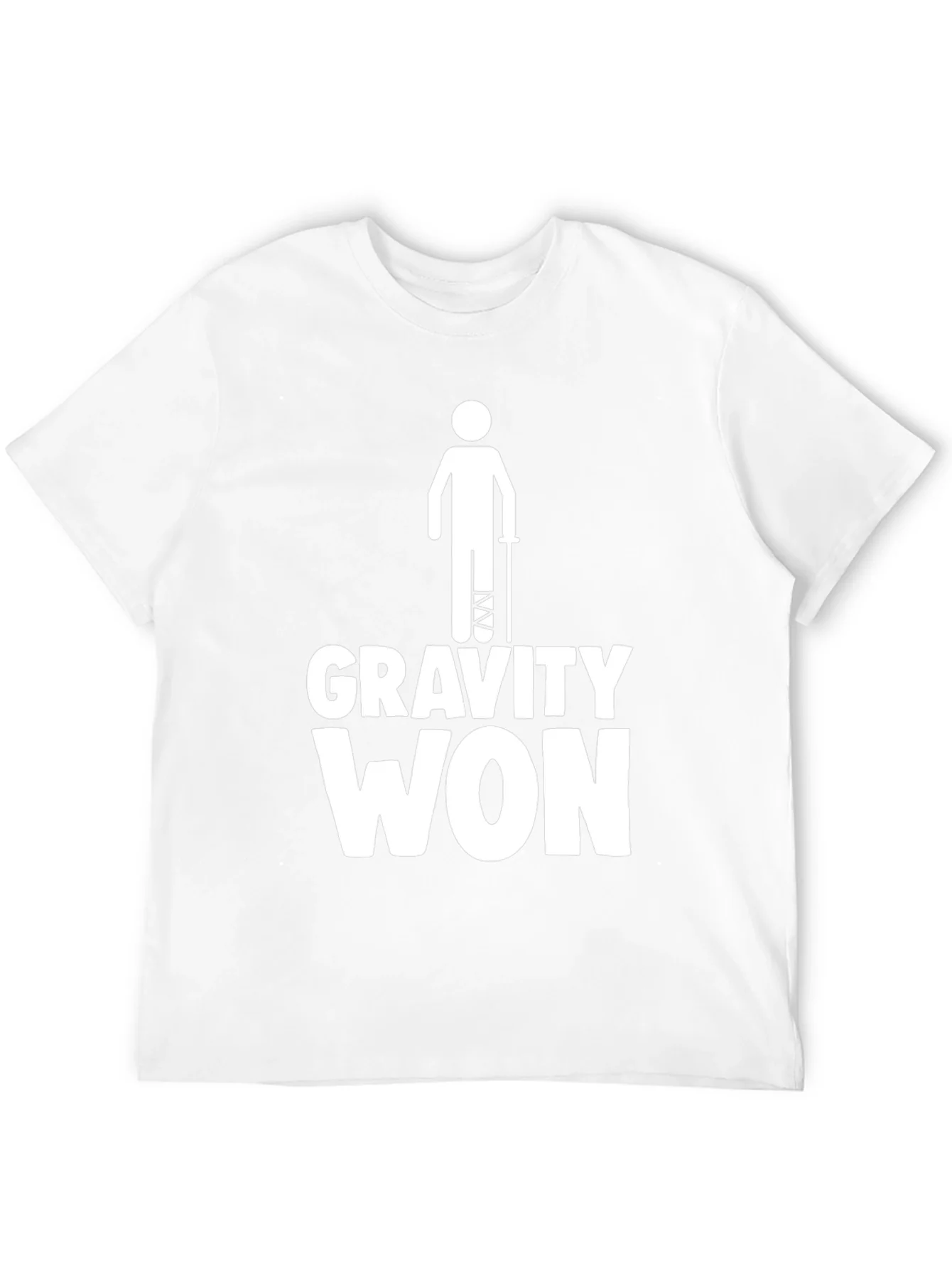 Gravity Won Funny Injury T-Shirt