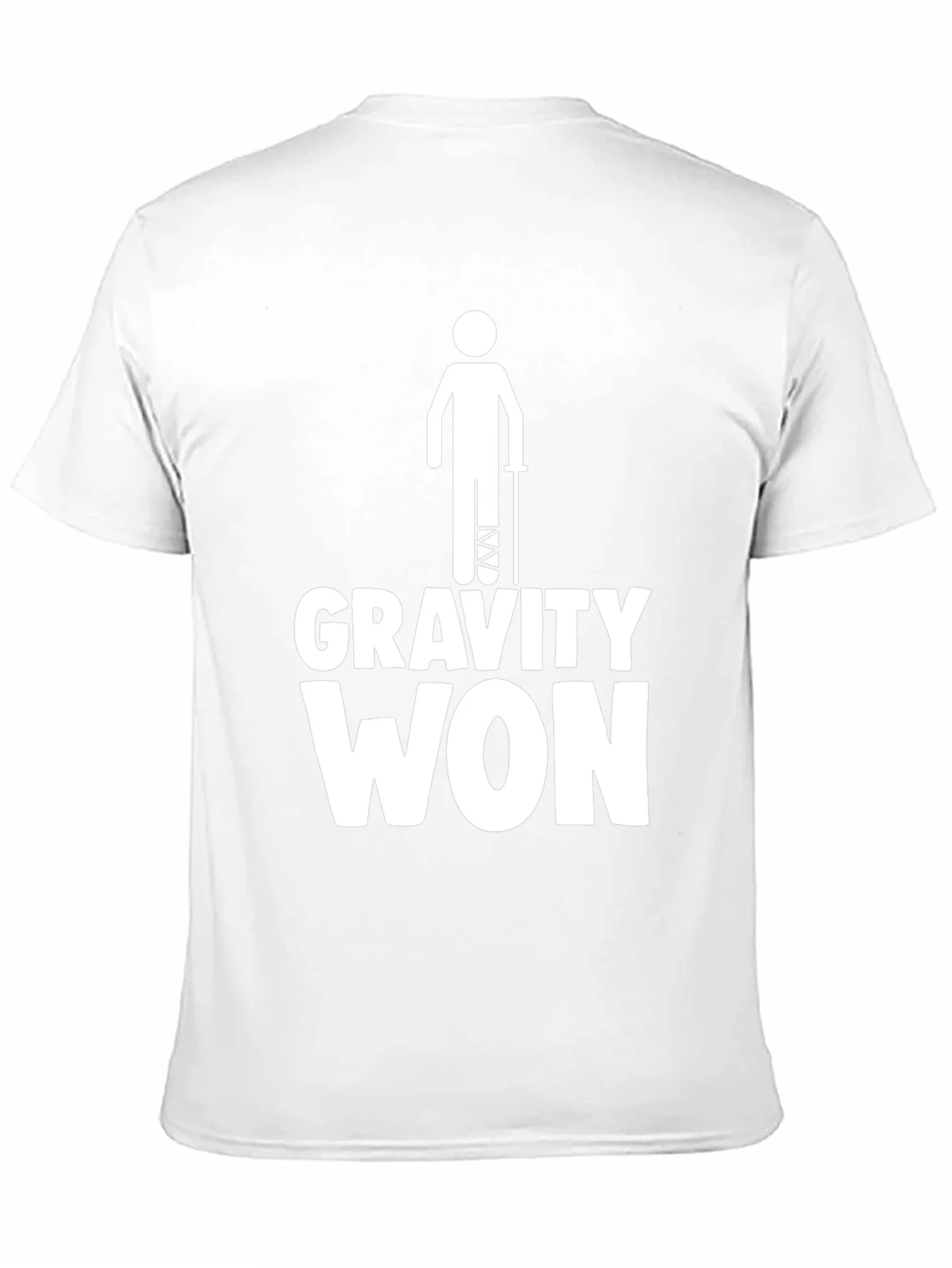 Gravity Won Funny Injury T-Shirt