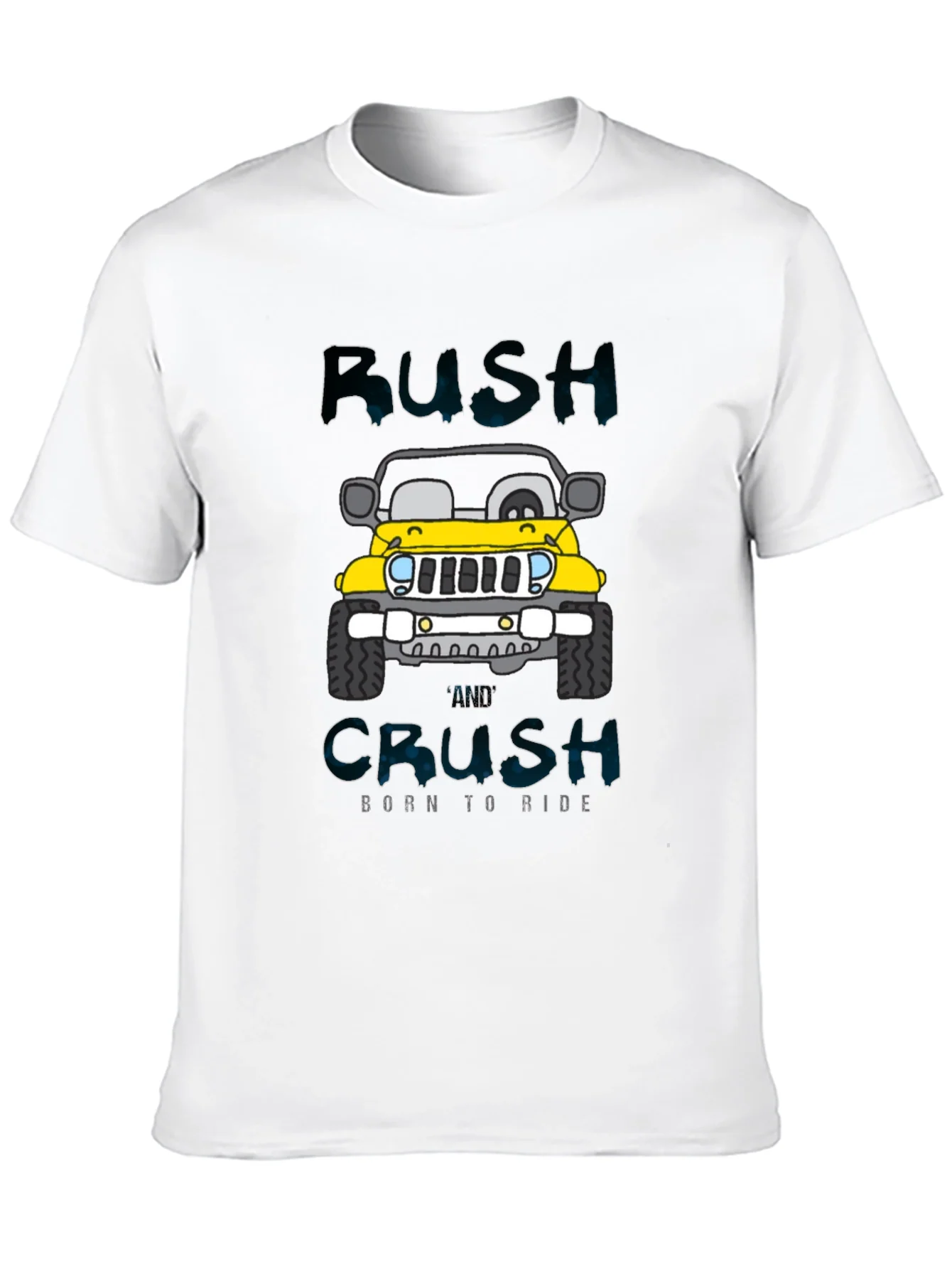 Rush and Crush Born to Ride Graphic T-Shirt