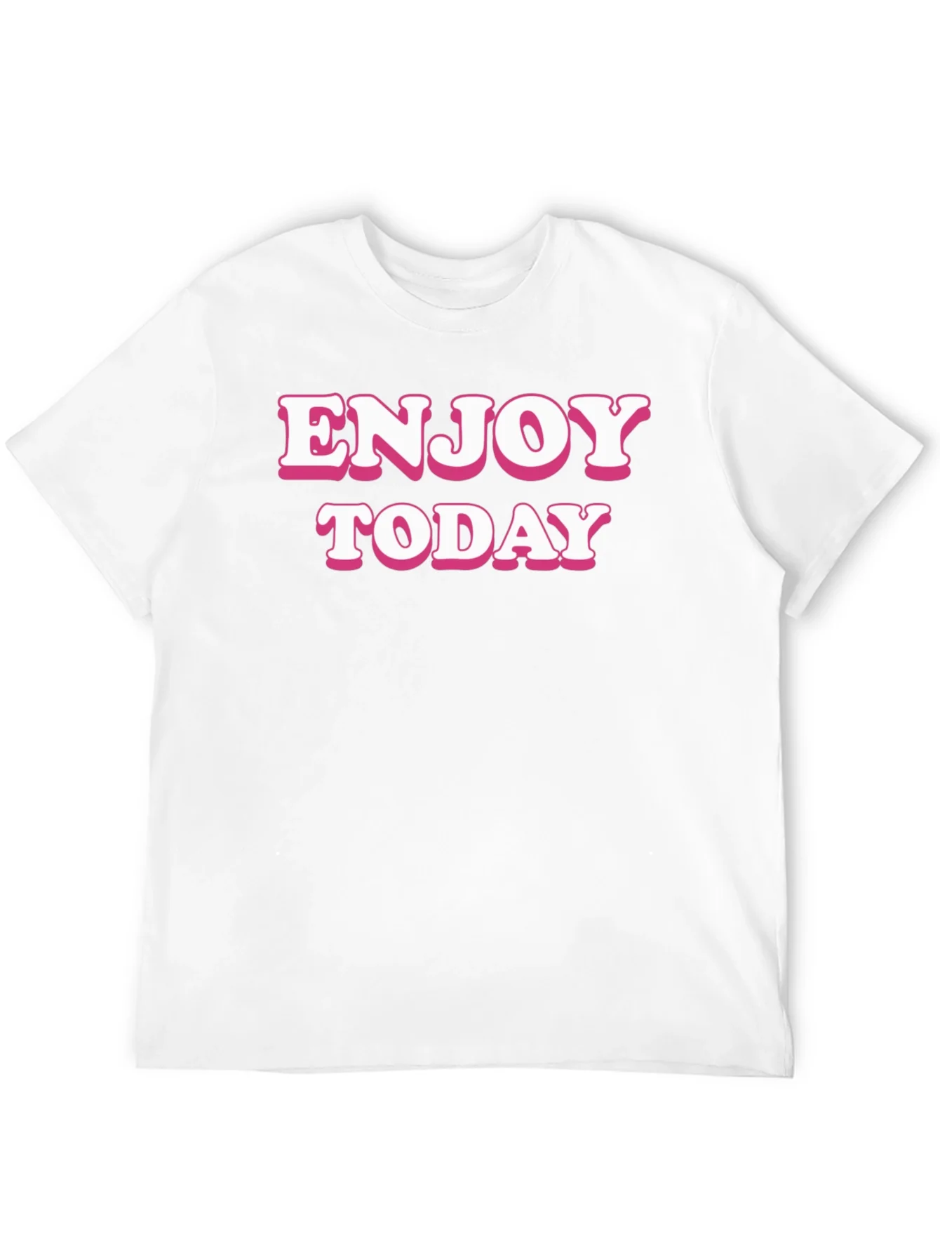 Enjoy Today Black Graphic Tee