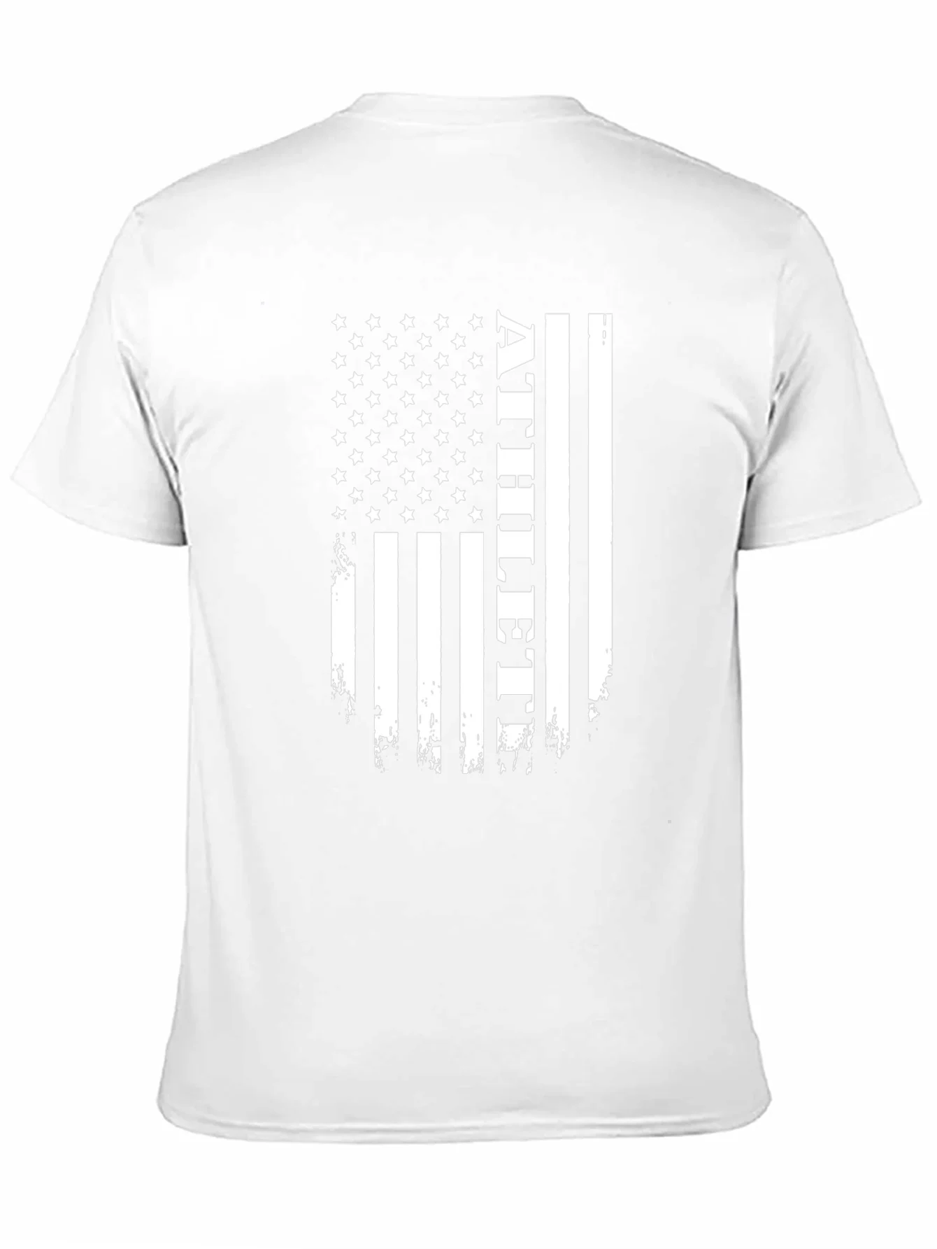 Athlete USA Flag Graphic T-Shirt