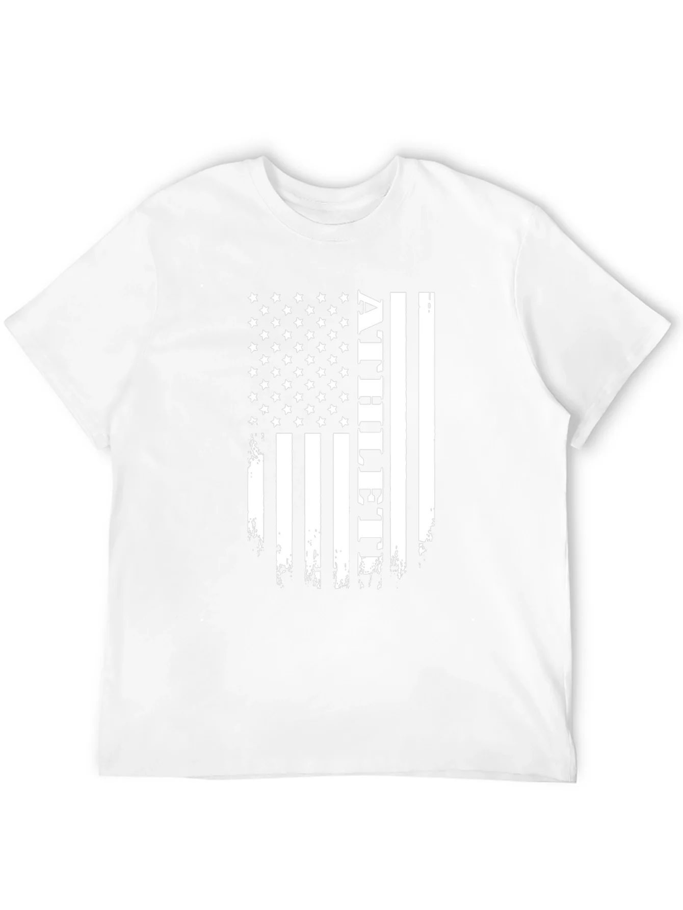 Athlete USA Flag Graphic T-Shirt