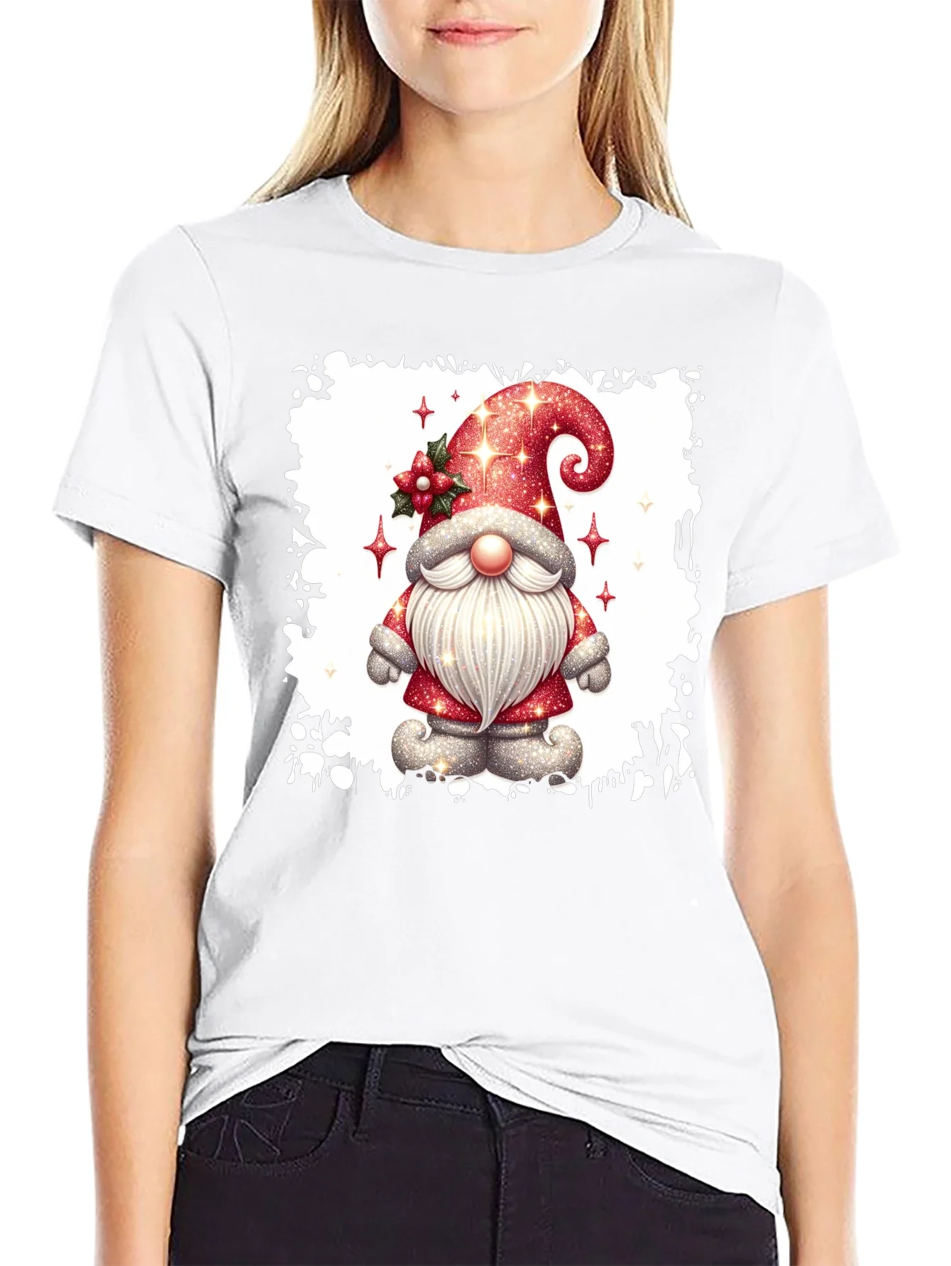 Christmas Gnome T-Shirt Festive Holiday Style