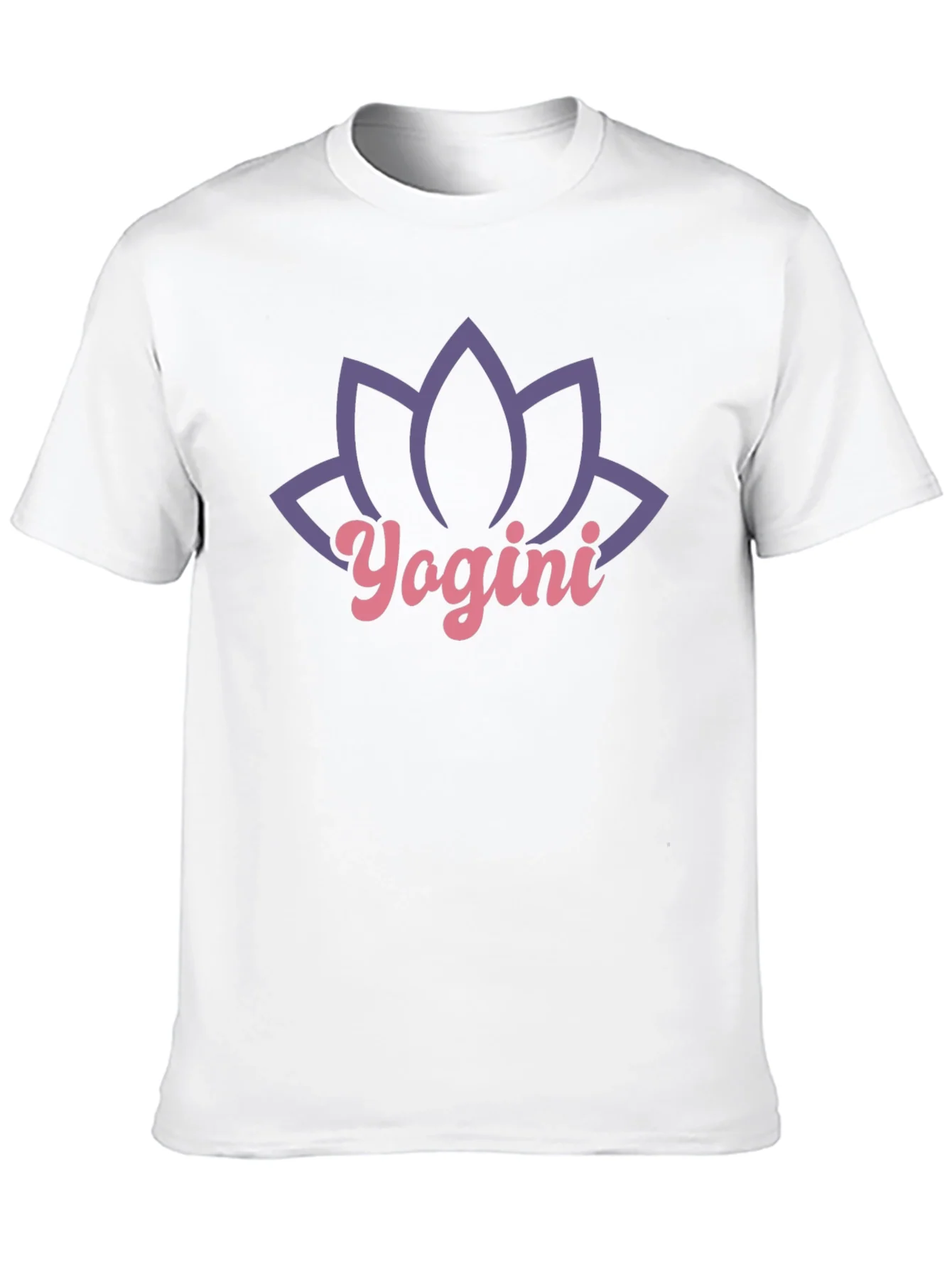 Yogini Lotus Black T-Shirt