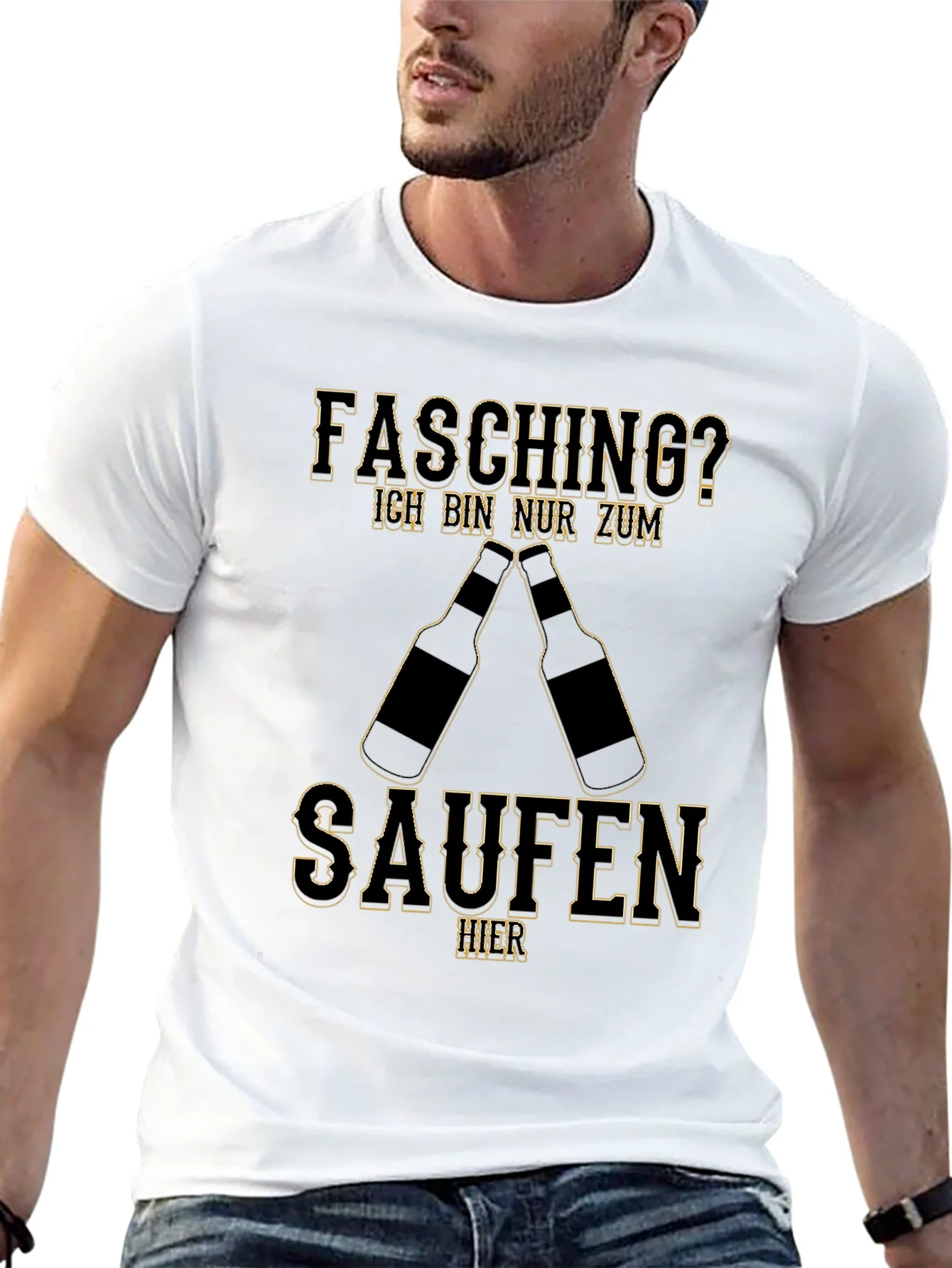 Fasching Saufen T-Shirt