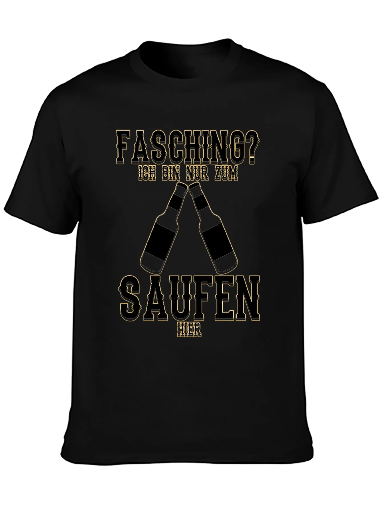 Fasching Saufen T-Shirt