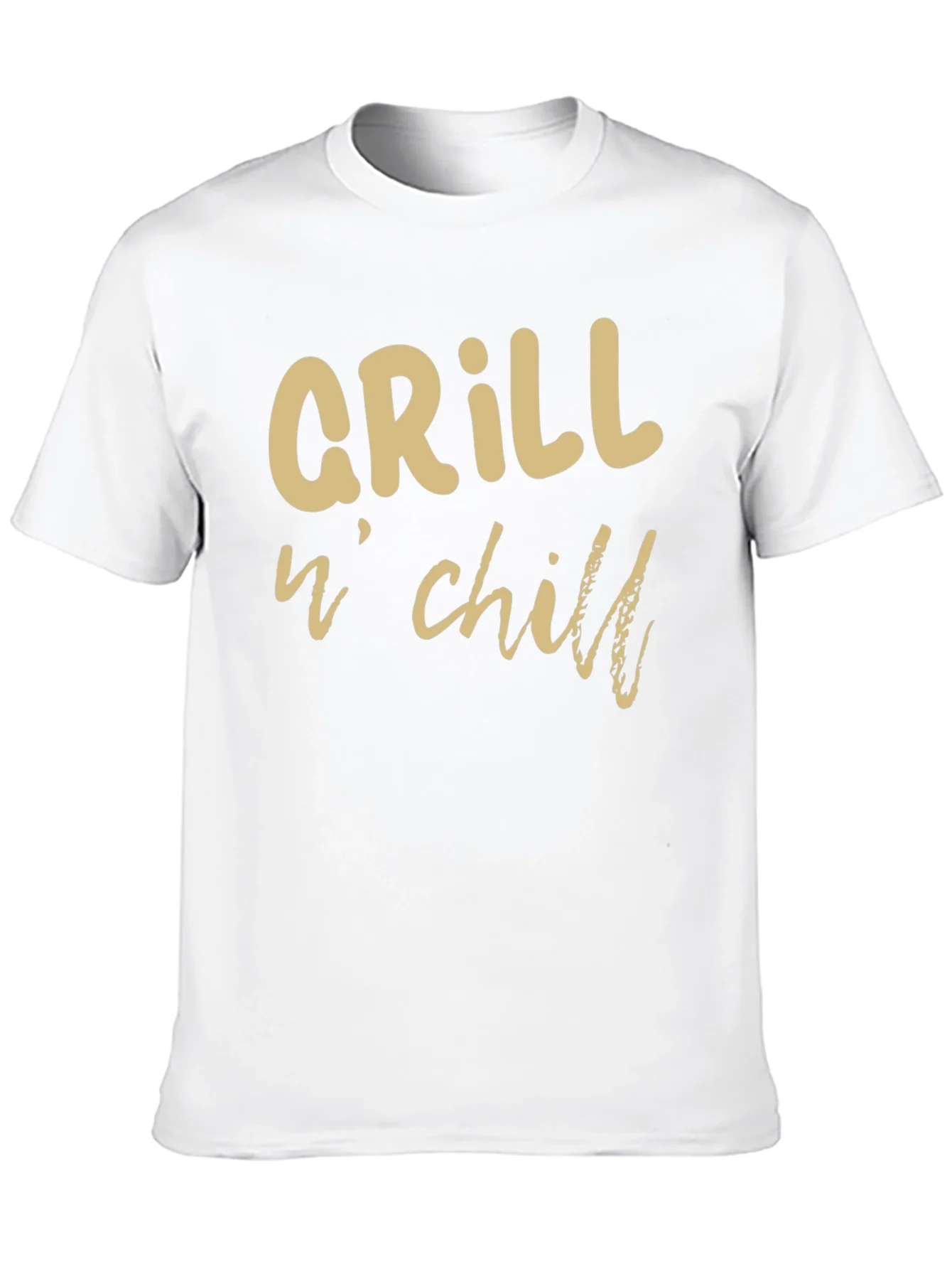 Grill n Chill Graphic T-Shirt - Black