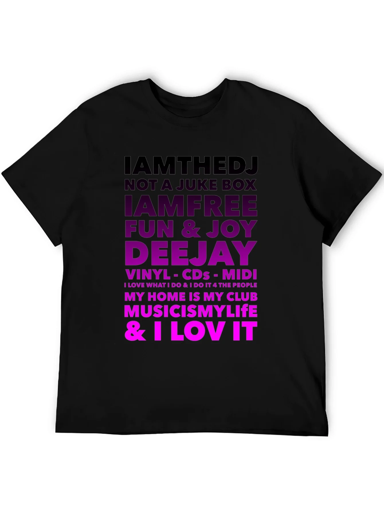 I Am The DJ Graphic T-Shirt