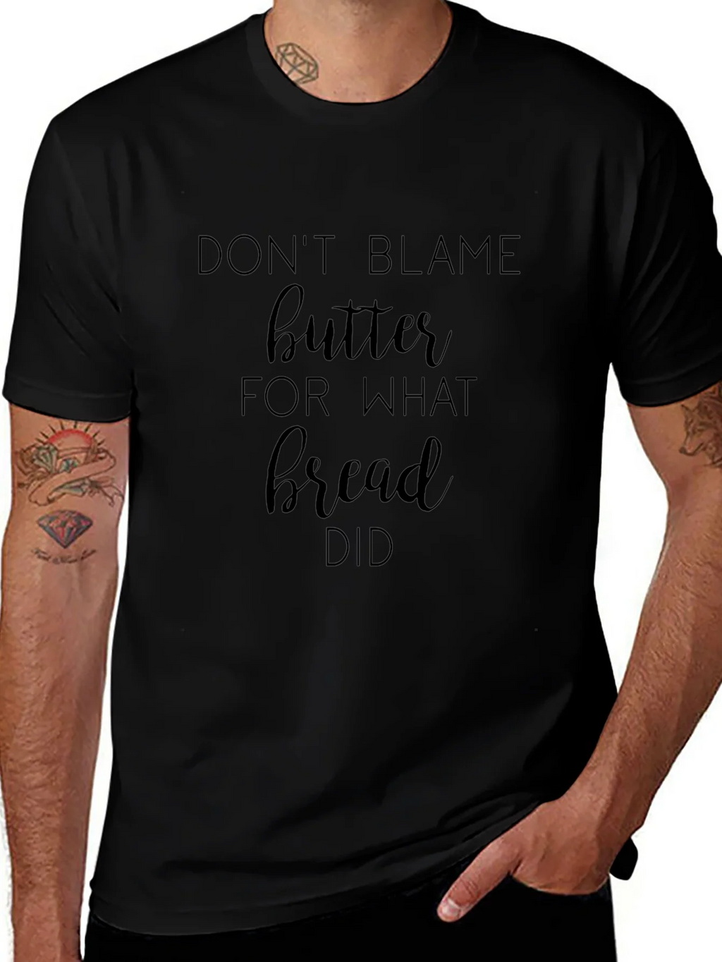 Dont Blame Butter Graphic Tee